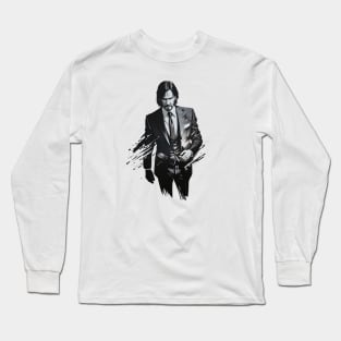 John Wick Minimal Long Sleeve T-Shirt